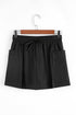 Sporty Functional Cargo Pocket Elastic Waist Active Performance Skort